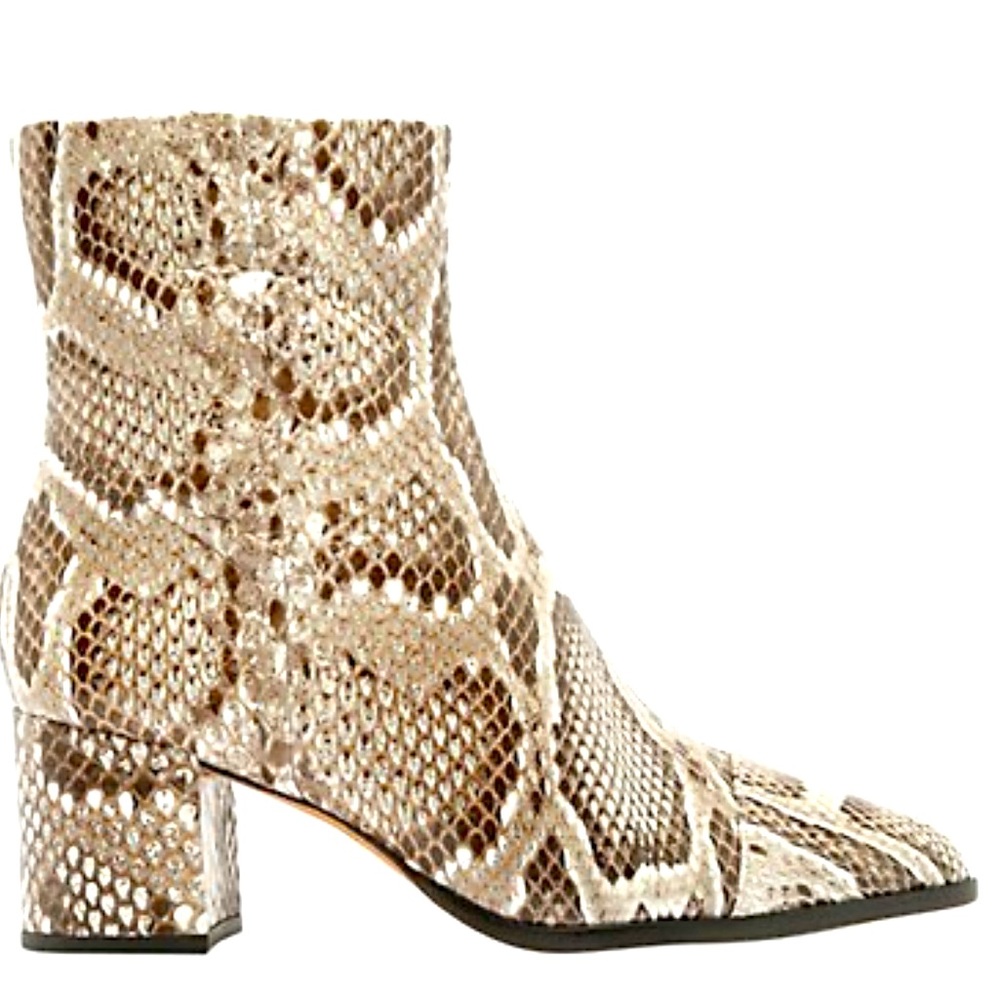 Alexandre Birman- Rachel Python Ankle Boots - Siz… - image 1